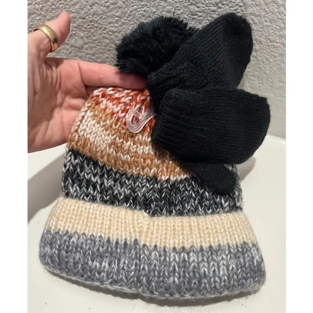 SWISS TECH Beanie & Mitten Set NWT OS Toddler 24 months & older